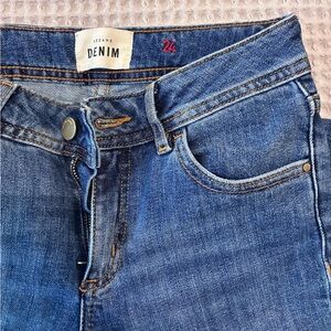 Sezane Denim Skinny Jeans in Blue